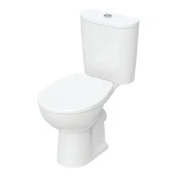 Twyford Alcona Close-Coupled WC White Ceramic/Vitreous China Dual Flush (4L/2.6L)