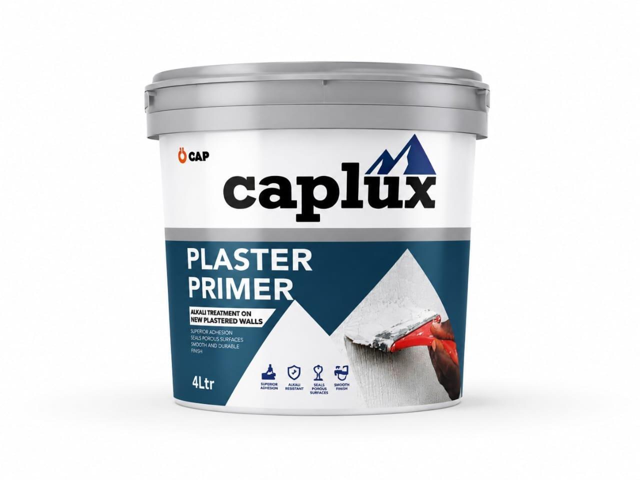 Caplux Wall Primers Matte Wall Primer White 20 sqm per Liter, 20sqm per Liter